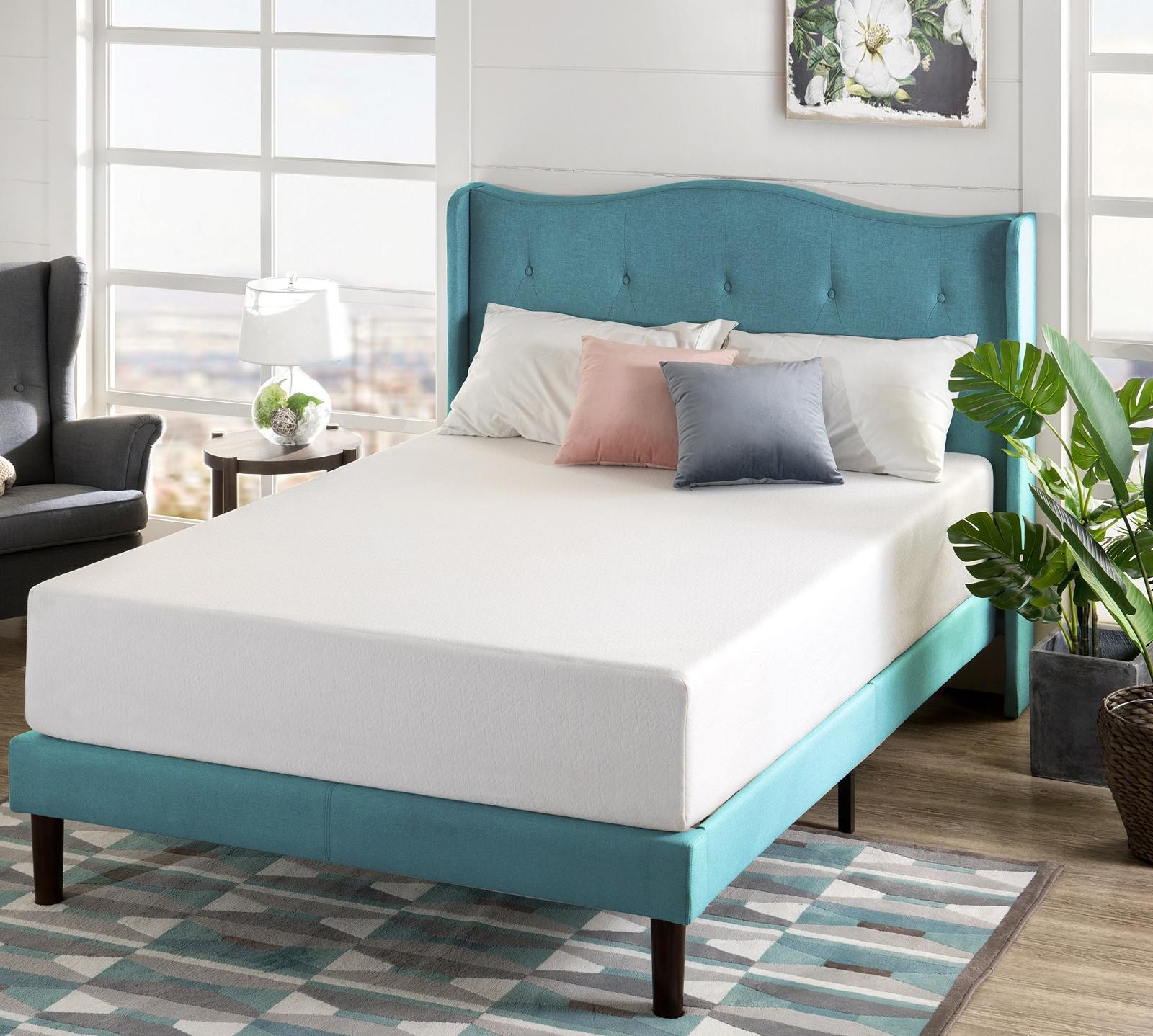 Green Tea 12” Cushioned Firm Memory Foam Mattress | Mattress Firm