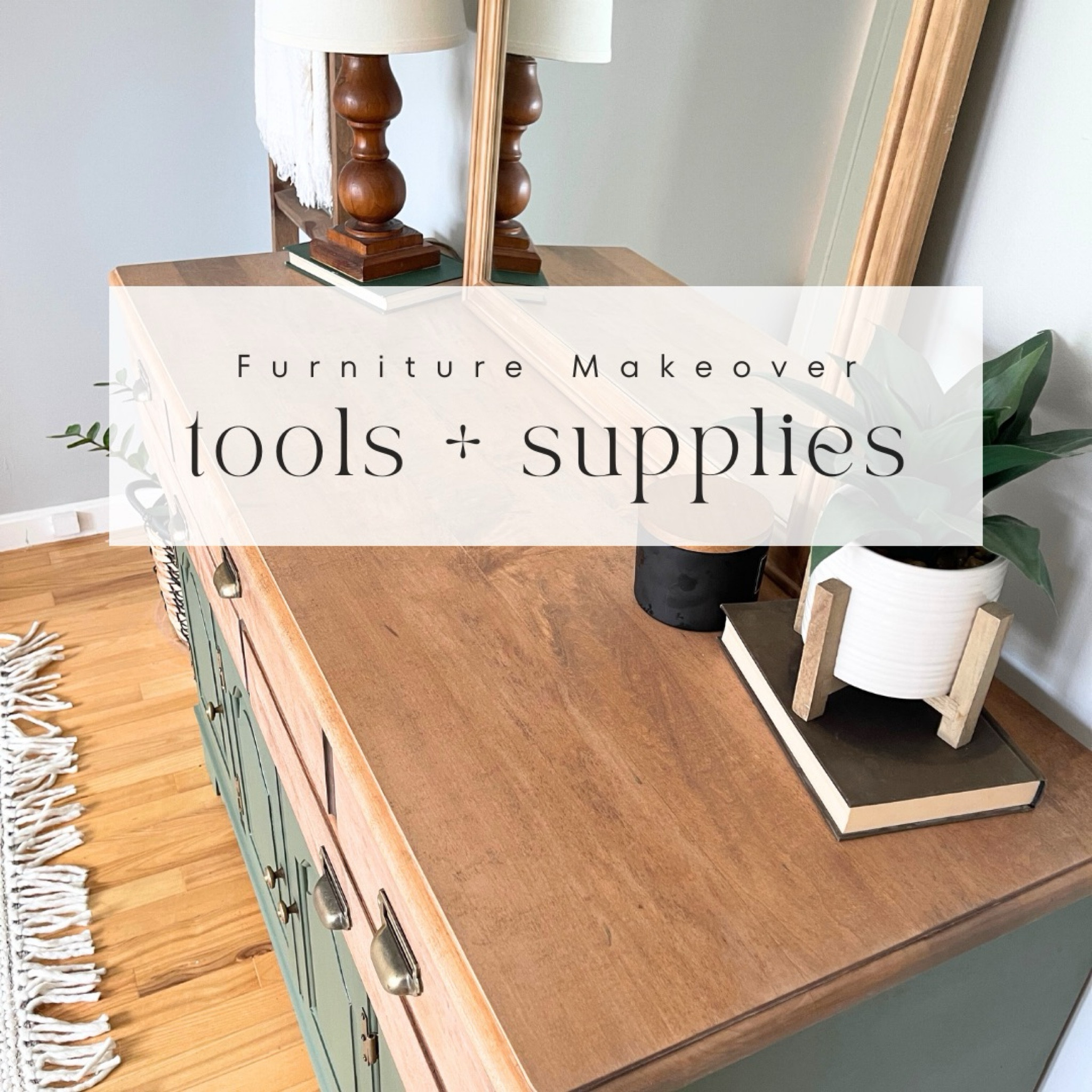 Everything you need for a furniture  makeover!  These are my go-to products and supplies!!!

Grab my step-by-step, beginner-friendly guide designed for those who have all the motivation but none of the skills. Get yours here: tantrumsandtools.com/learn

#LTKHome