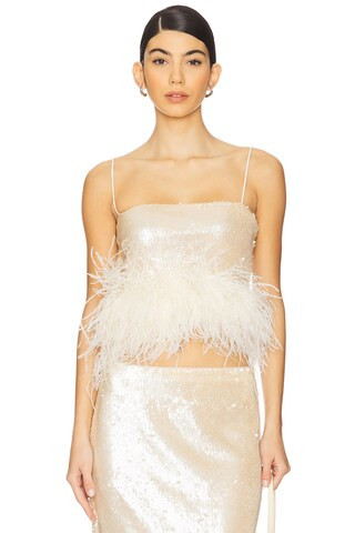 by Marianna Ceci Sequin Cami in Blush Nude | Revolve Clothing (Global)