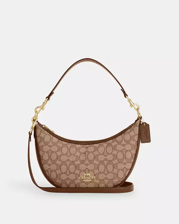 Aria Shoulder Bag In Signature Jacquard | Coach Outlet US