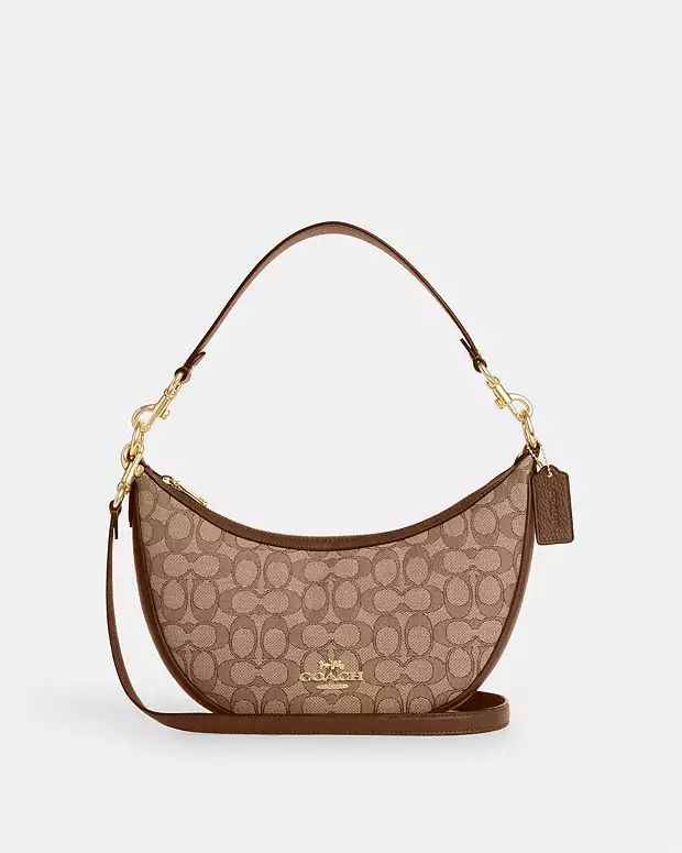 Aria Shoulder Bag In Signature Jacquard | Coach Outlet