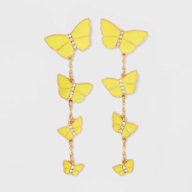 SUGARFIX by BaubleBar Butterfly Statement Earrings | Target