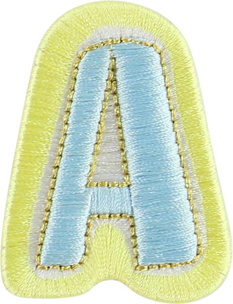Pastel Stitched Letters | Stoney Clover Lane