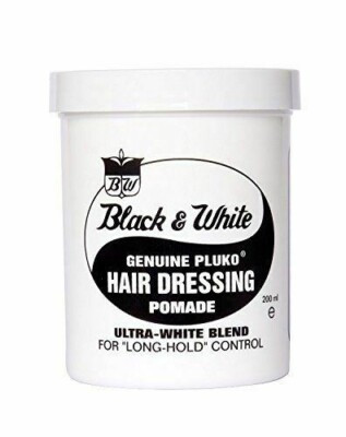 Black and White Pomade Pluko Hair Dressing Pomade - 200ml free 48hr tracked 75610948103 | eBay | eBay UK