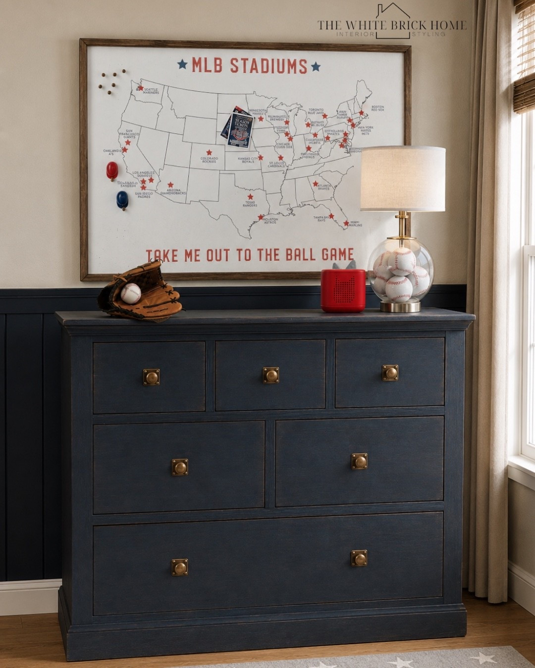 Classic Americana meets timeless style in this cute baseball themed bedroom design! 

Boys room, boys bedroom, boys room design, boys room decor, baseball bedroom, baseball room, dresser, wall art, baseball room ideas, kids room, kids bedroom, kids room design, kids room decor, kids room ideas, dresser, baseball wall art, sports bedroom, sports room, bedroom, room design, kids room, pottery barn kids, pottery barn

#LTKootd #LTKmomlife