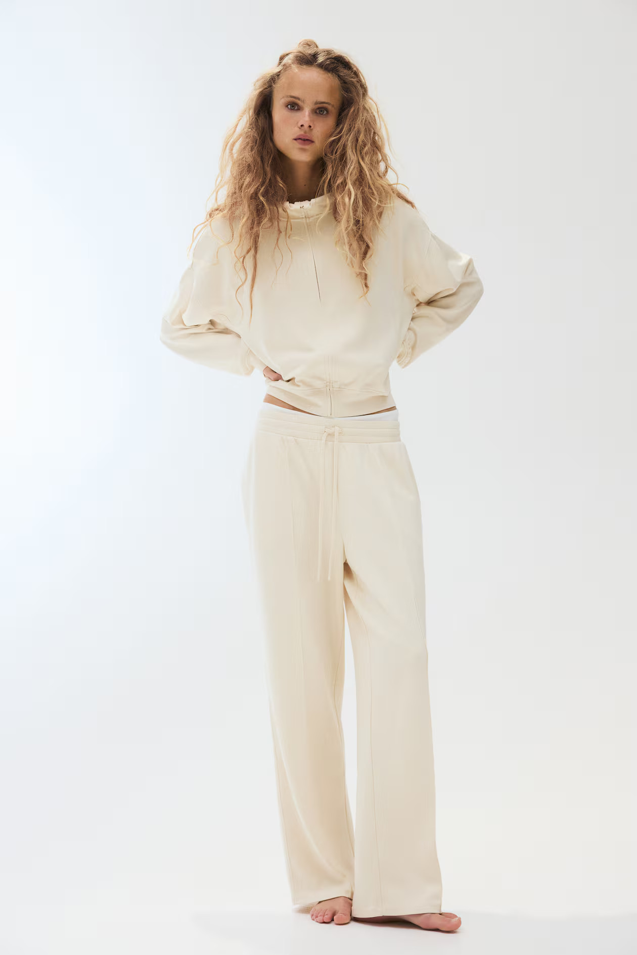 Supersoft crease-front trousers | H&M (UK, MY, IN, SG, PH, TW, HK)