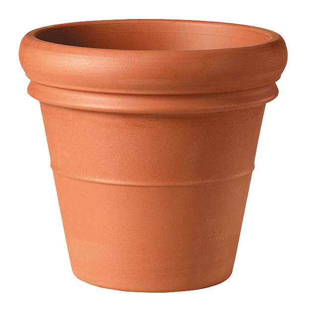 15.75-in W x 13.78-in H Orange Clay Traditional Indoor/Outdoor PlanterItem #746371 |Model #TC1605... | Lowe's