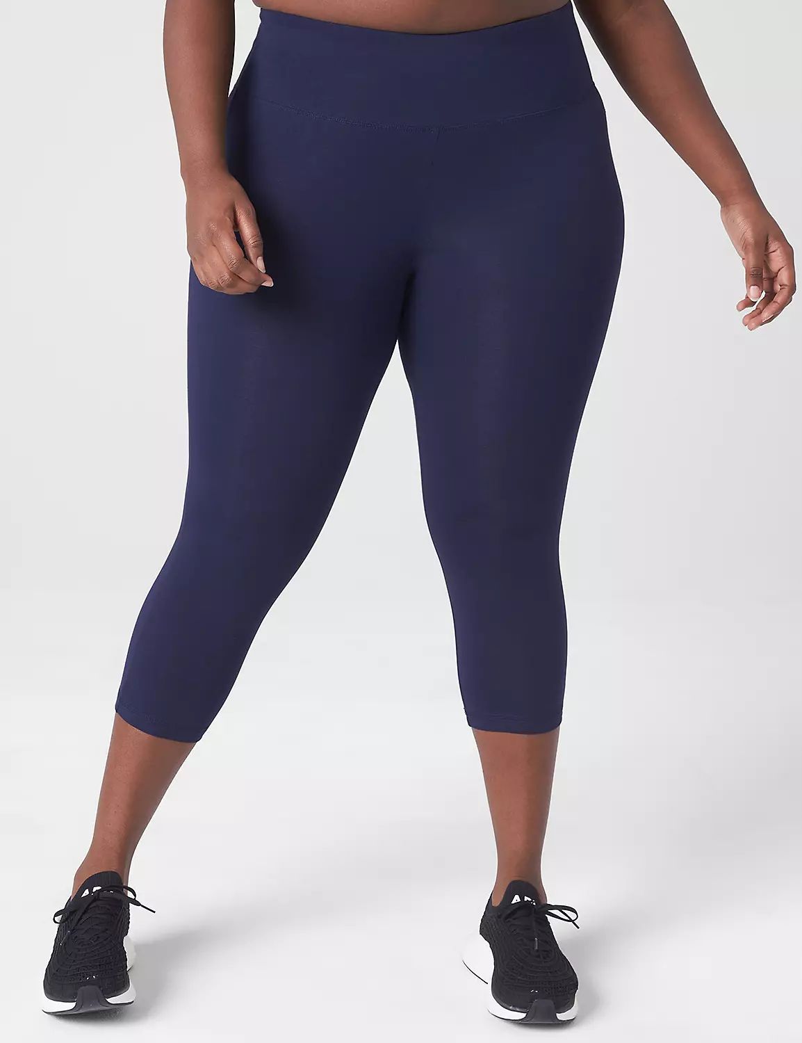 LIVI Signature Stretch Capri Legging | LaneBryant | Lane Bryant (US)