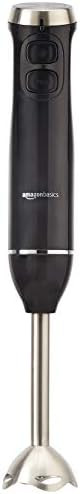 Amazon Basics Multi-Speed Immersion Hand Blender - Black | Amazon (US)