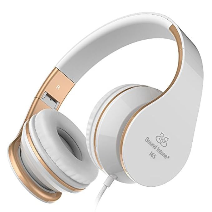 Sound Intone Headphones with Microphone and In-Line Volume Control, Perfect Sound with Powerful Bass | Amazon (US)