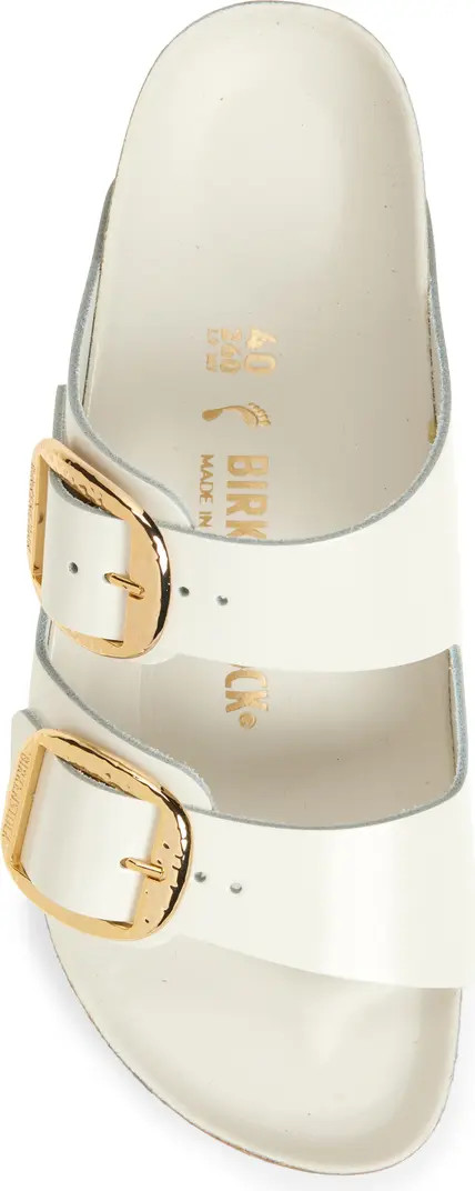 Arizona Hammered Big Buckle Slide Sandal (Women) | Nordstrom