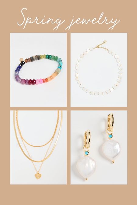Spring jewelry under $100 

#LTKunder100 #LTKtravel #LTKstyletip