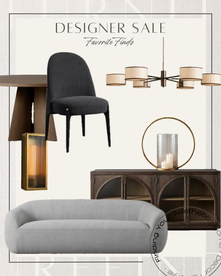 Amazing savings on investment worthy designer home pieces - now is the time to get that statement piece you've been eying! 

Modern sofa // curved sofa // modern minimalist couch // arched buffet sideboard cabinet // candle hurricane // brass wall sconce // round dining table // modern chandelier dining // arhaus sale // arhaus clearance 

#LTKHome #LTKSaleAlert