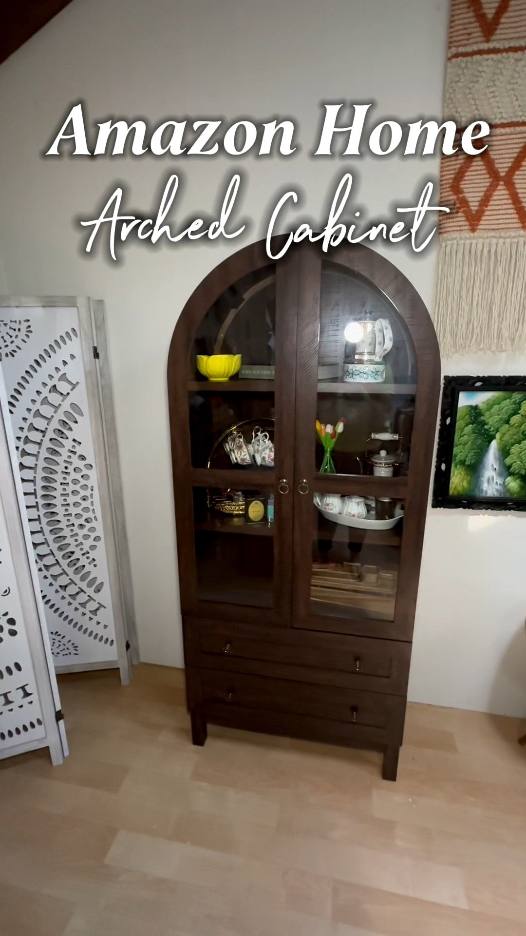 This affordable arched cabinet from
Amazon is great quality at a great price. It’s holding all my teas stuff!

#LTKfoodie #LTKHome #LTKdayinmylife