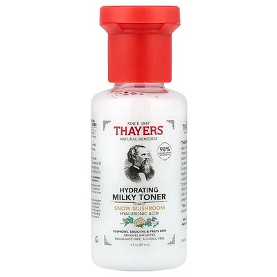 Thayers, Hydrating Milky Toner, Snow Mushroom, 3 fl oz (89 ml) | iHerb