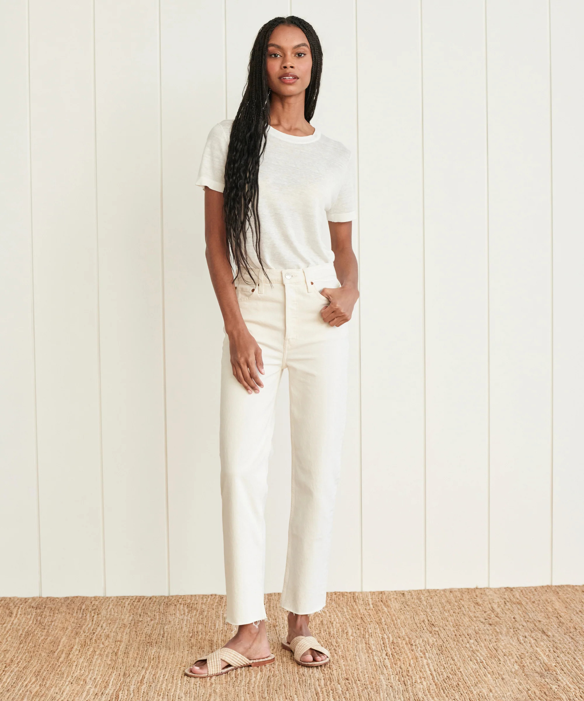 High Rise Stove Pipe Jean | Jenni Kayne