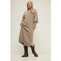 Knit Long Sleeve Maxi Dress | Ulla Popken - US
