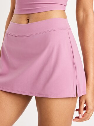 Mid-Rise StudioSmooth Mini Skort | Old Navy (US)