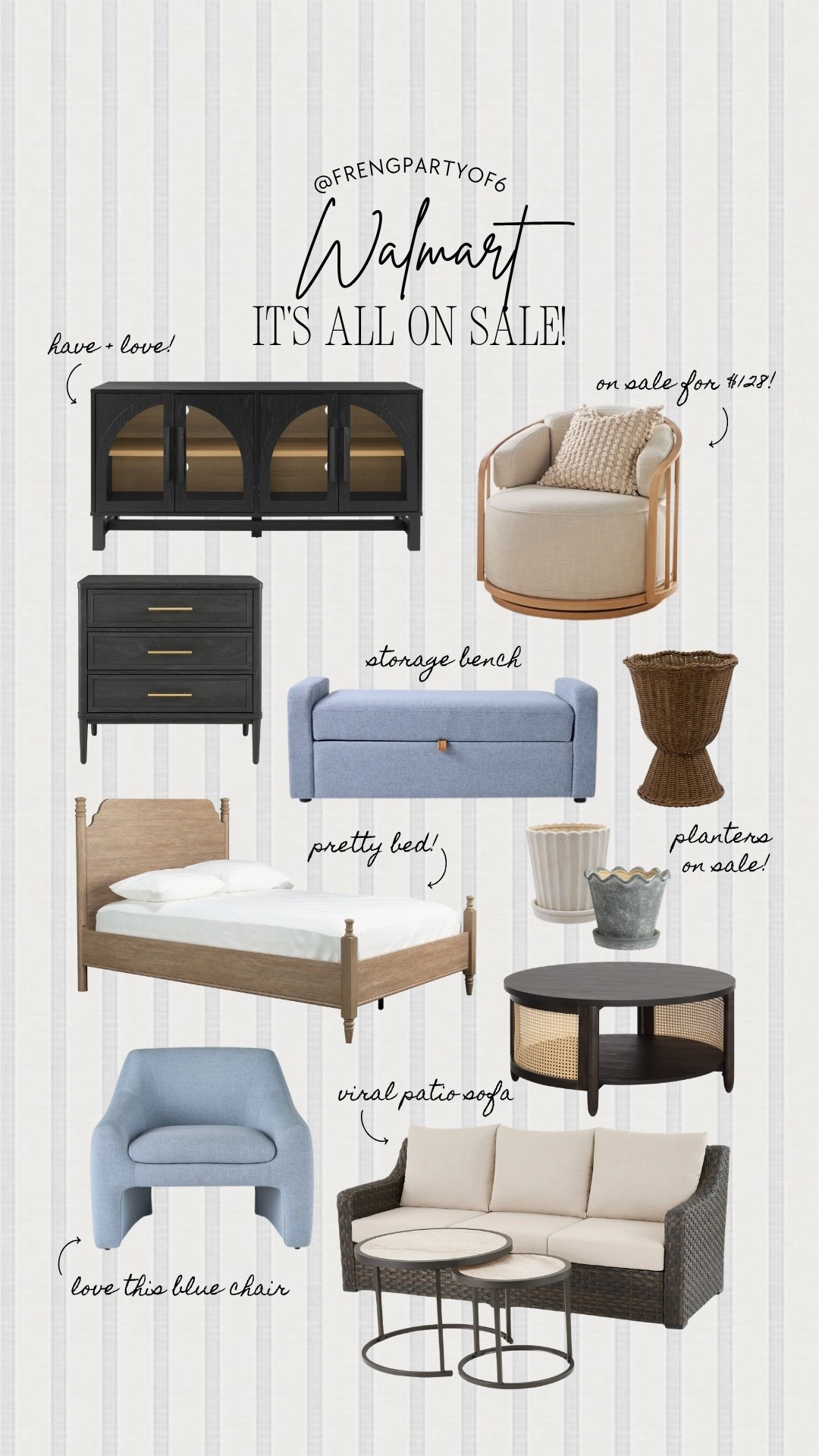 What’s on sale at Walmart right now! ￼

#LTKHome #LTKSaleAlert