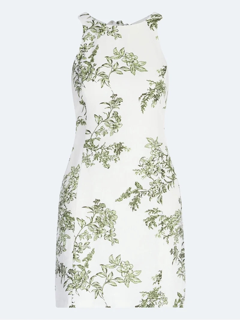 Scoop Women's and Women’s Plus Tie Back Mini Dress, Sizes 0-26W | Walmart (US)