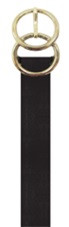 Time and Tru Women's and Women's Plus Double Ring Buckle Belt | Walmart (US)