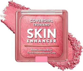 COVERGIRL TruBlend Skin Enhancer Baked Luminous Blush, with Hyaluronic Acid & White Rose Extract,... | Amazon (US)
