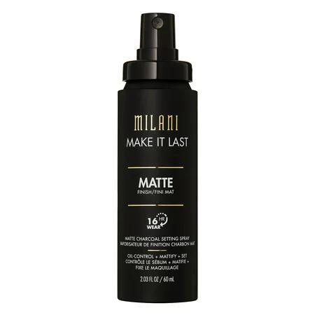 MILANI Make It Last Matte Setting Spray, Charcoal | Walmart (US)