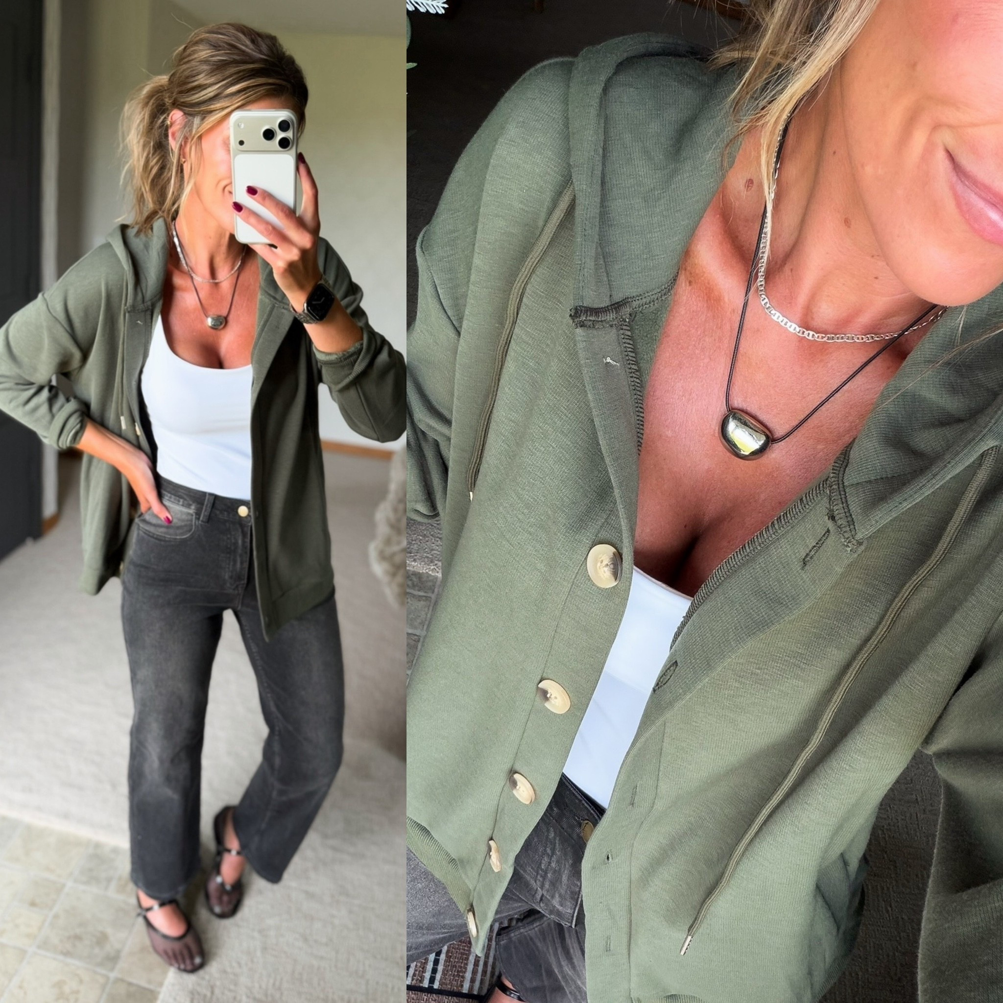 Amazon finds for Fall 🍂 
Hoodie/ medium
Jeans/ 6

#LTKSeasonal #LTKOver40 #LTKSaleAlert