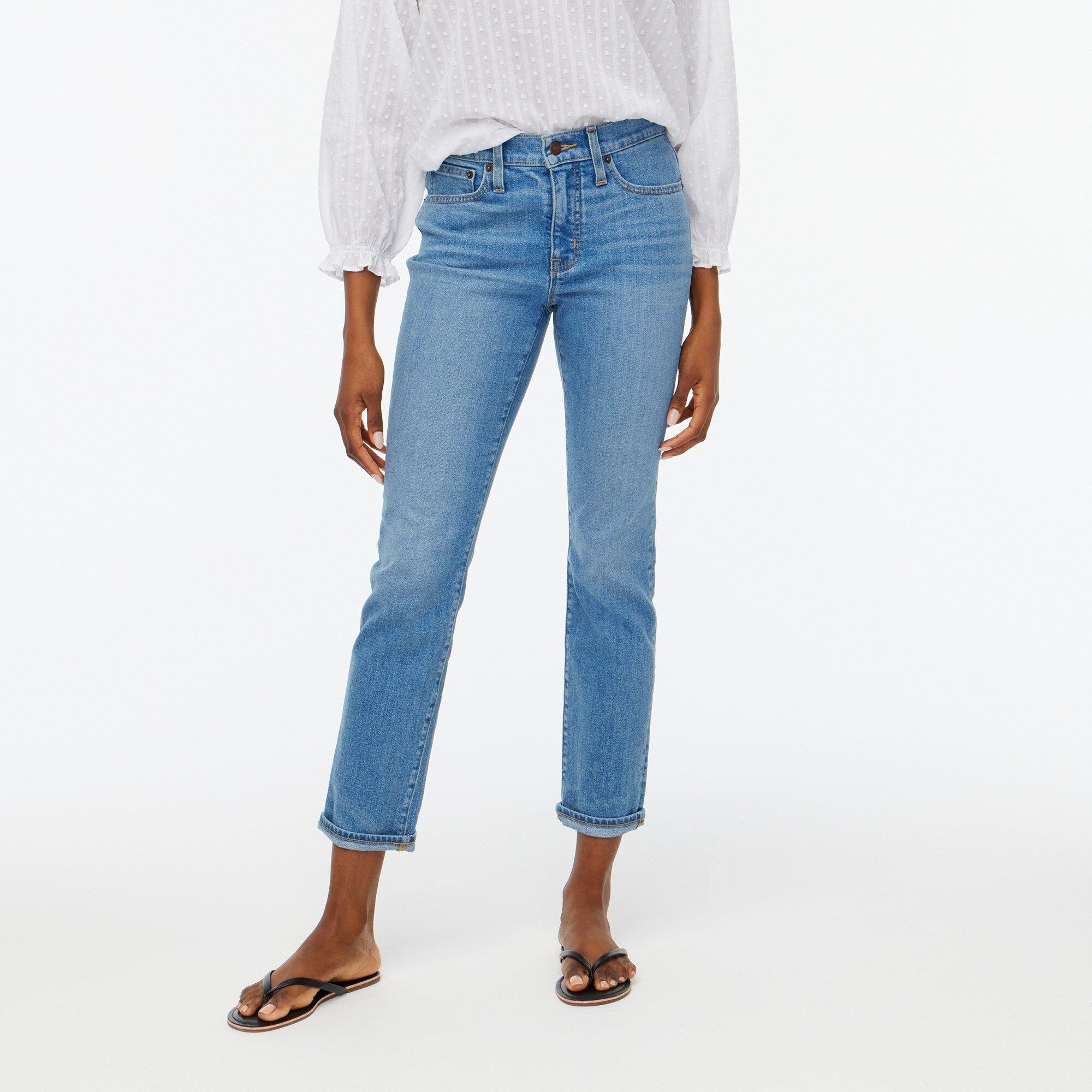 Slim boyfriend jean in all-day stretch | J.Crew Factory