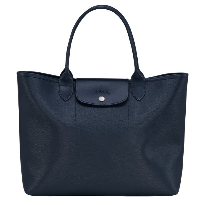 Tote bag L Le Pliage City Navy (10182HYQ556) | Longchamp US | Longchamp