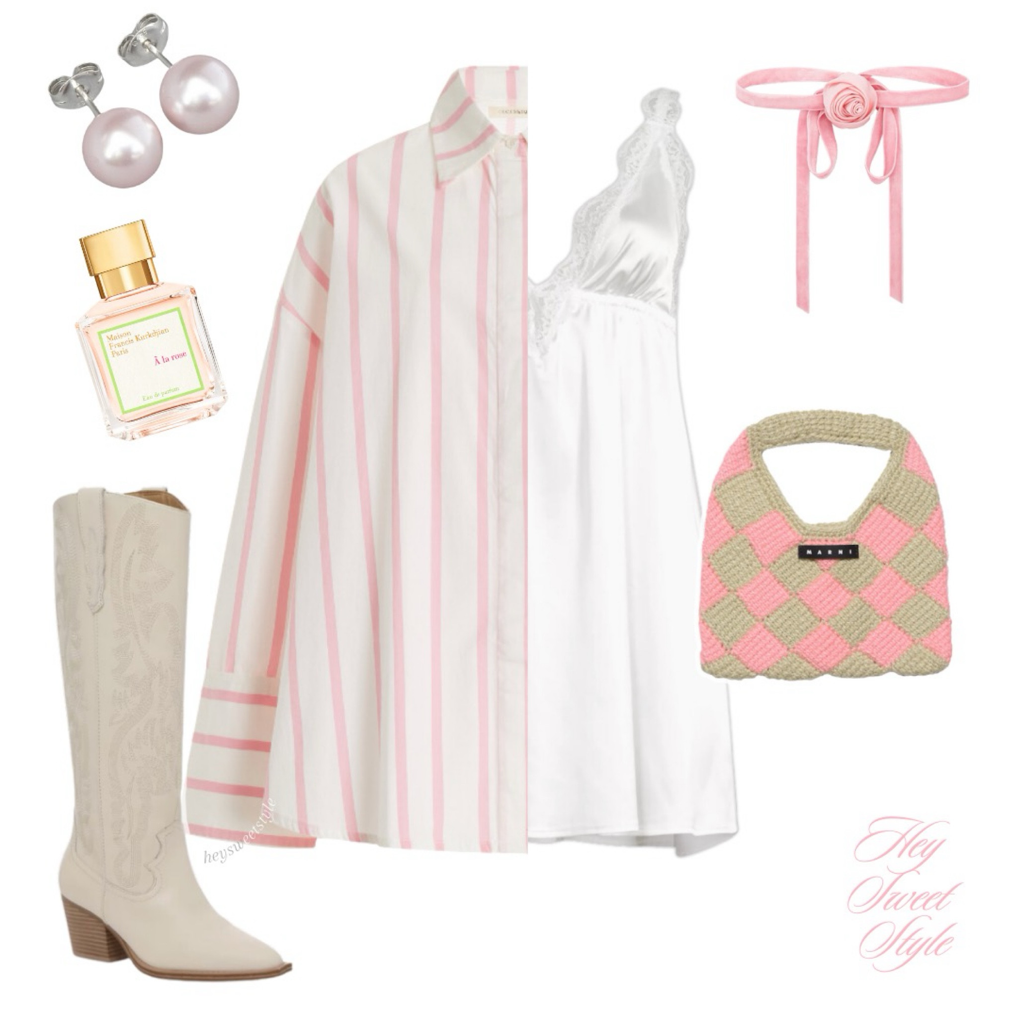 Stripes + satin 🎀

#LTKSeasonal