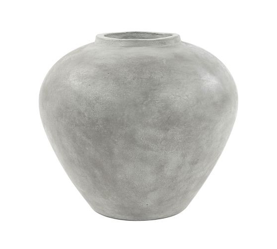 Williams Round Concrete Vase | Pottery Barn (US)