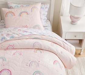 Molly Rainbow Quilt & Shams | Pottery Barn Kids