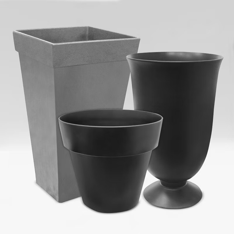 Recycled Square Tapered Planter - Smith & Hawken™ | Target