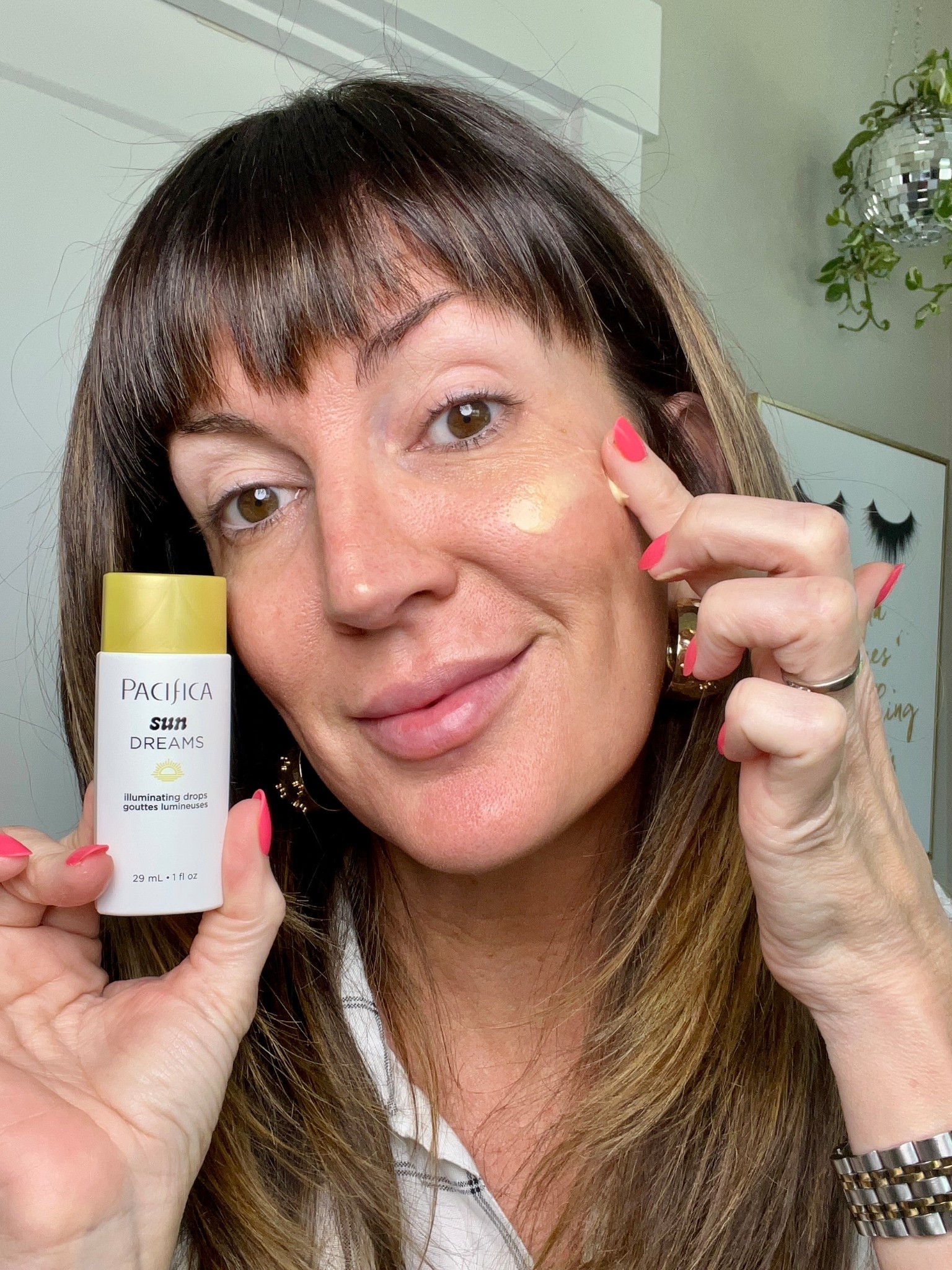 💫Golden Glow!! Love this makeup + skincare illuminating drops. Worn under my foundation for the prettiest gleam. // Linking a few other products to give me the prettiest skin. 

#LTKFindsUnder100 #LTKOver40 #LTKBeauty