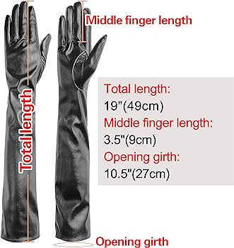 Bellady Long Faux Leather Gloves for Women,Elbow Length Touchscreen Dress Gloves,Cosplay Costume ... | Amazon (US)