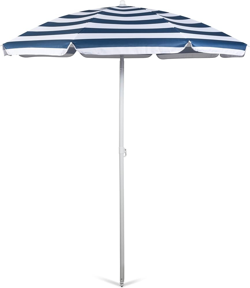 ONIVA - a Picnic Time Brand Outdoor Canopy Sunshade Beach Umbrella 5.5' - Small Patio Umbrella - ... | Amazon (US)