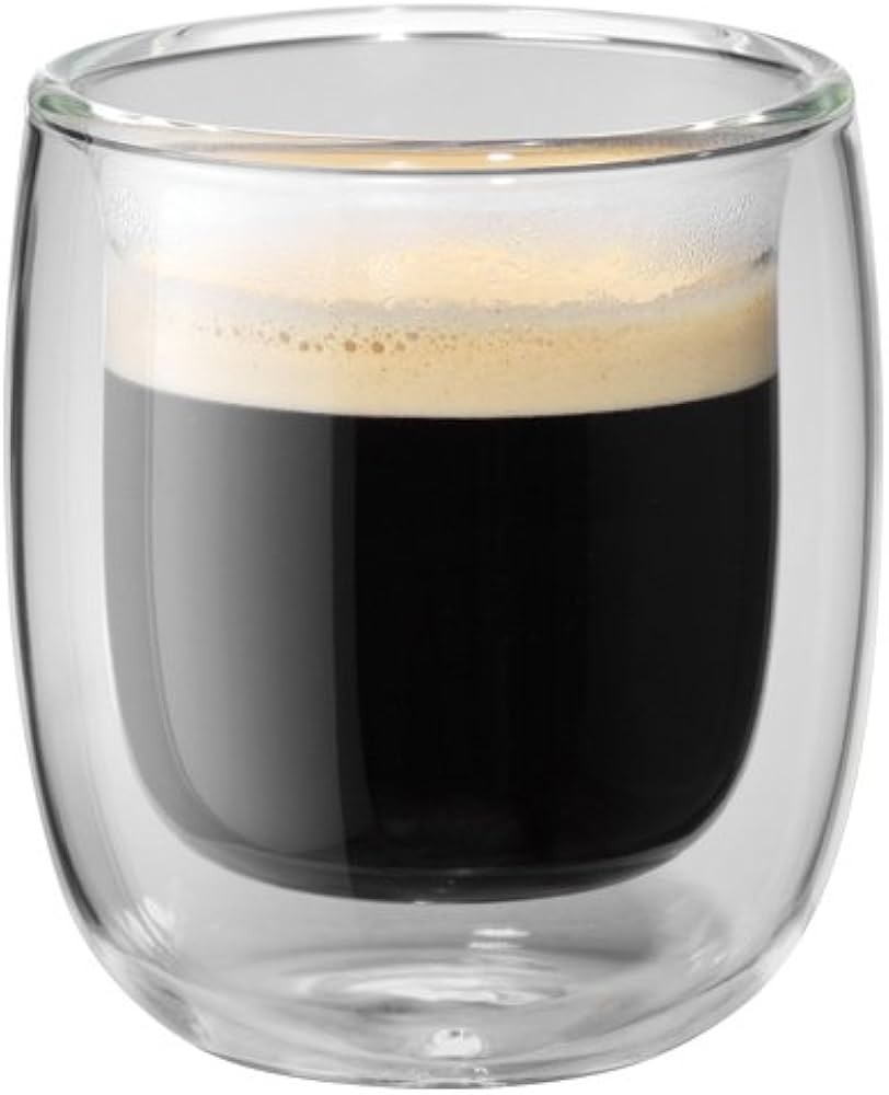 Zwilling JA Henckels Sorrento Espresso Glass, Glass, 2-Piece,2.7 Fluid Ounce | Amazon (CA)