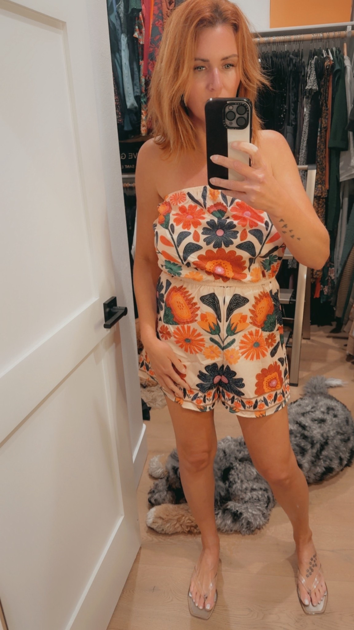 Short Romper 🌼 tube top | light and airy | floral  

#LTKPetite #LTKU #LTKOver40