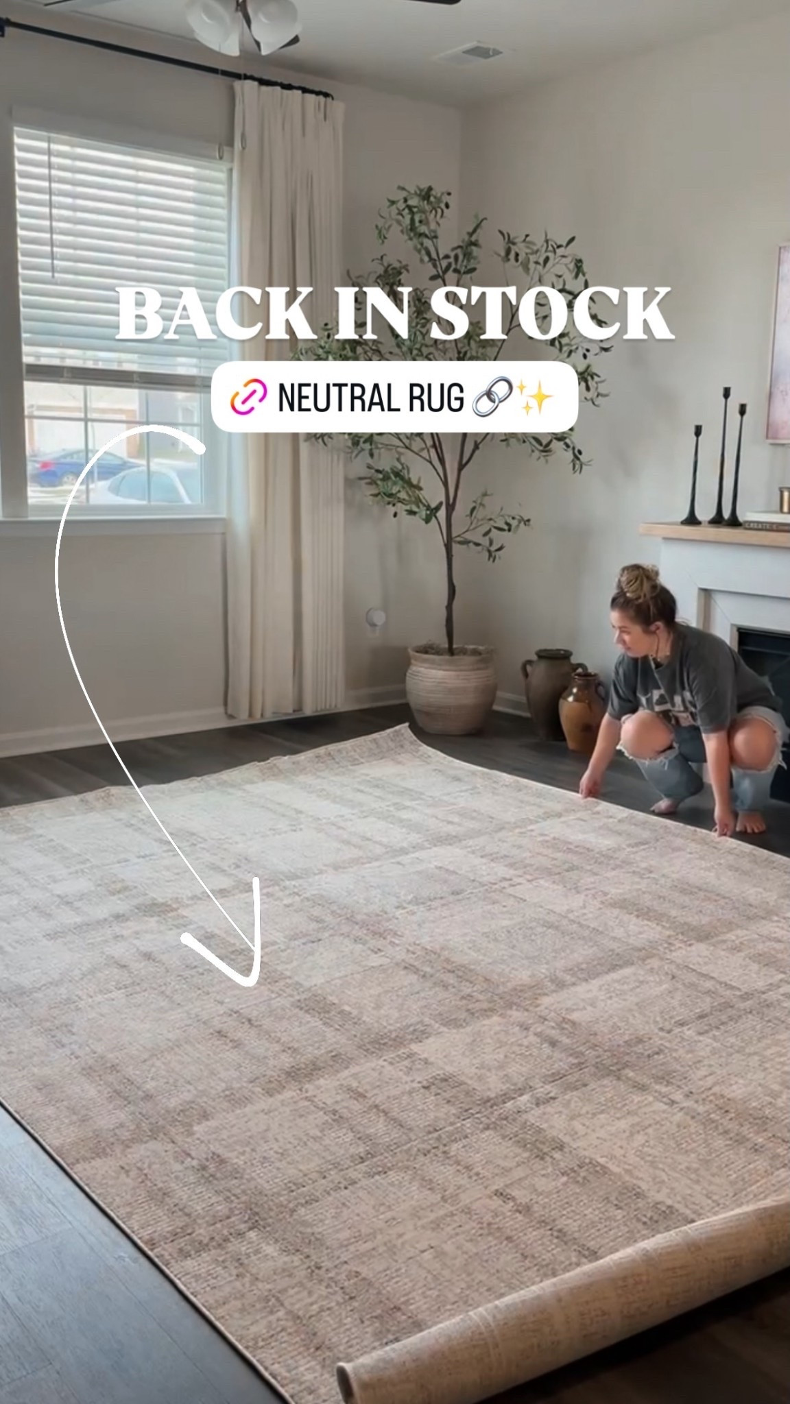 BACK IN STOCK - my living room rug everyone is always asking about! 

Cozy living room finds you’ll actually use 🤍 Sharing neutral decor, warm textures, and functional pieces that make your space feel lived-in and inviting. Affordable finds from Amazon, Target, Walmart, and Wayfair to help you create a calm, cozy home without overthinking it.

Follow for more living room decor, neutral home finds, cozy textures, and everyday home favorites ✨


#LTKHome #LTKSaleAlert