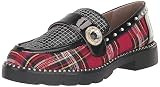 Betsey Johnson Women's Mariam Loafer, Red Multi, 7.5 | Amazon (US)