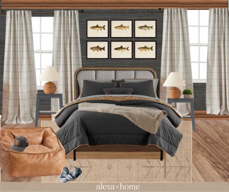 Teen boy room, boy room design, moody kids bedroom, teen bedroom design 

#LTKkids #LTKhome