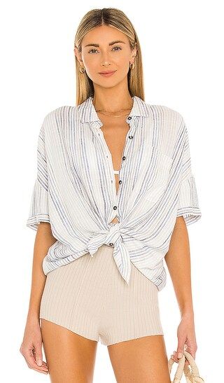 Pier Stripe Short Sleeve Top | Revolve Clothing (Global)