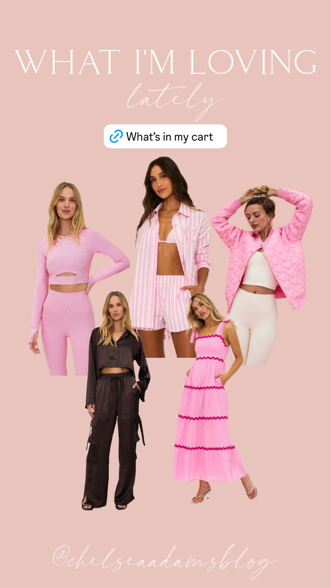 Forgot how much i love beach riot! I neeeed to treat myself to one of these! 
Valentine’s day outfit
Pink dress
Pink jacket
Grandmillenial
Athleisure
Workout set
Pink workout set
Brown silk pants
Cruise


#LTKSwim #LTKFindsUnder50 #LTKFindsUnder100