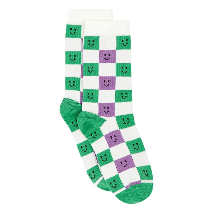 SURF CHESS SOCKS | Weiß | Smallable
