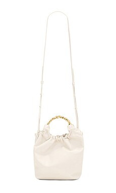 DeMellier London Small Dallas Bag in Off White Smooth from Revolve.com | Revolve Clothing (Global)