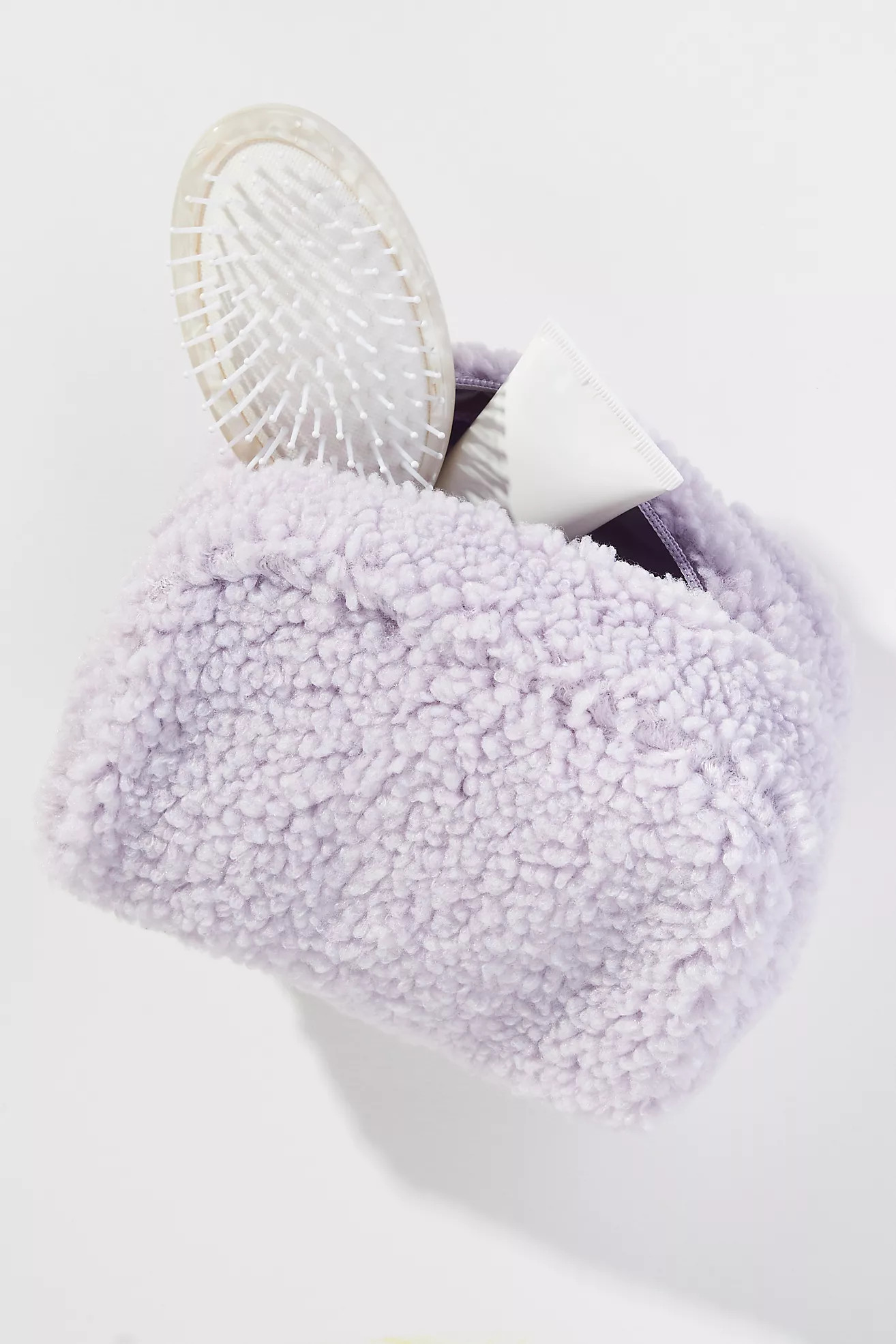 By Anthropologie Sherpa Loaf Cosmetic Bag | Anthropologie (US)