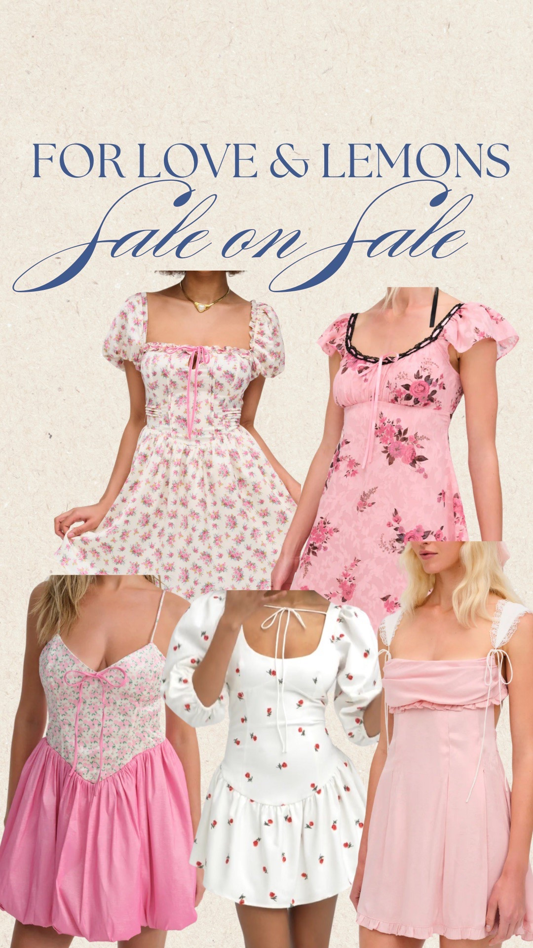 Cutest girly pink dresses from For Love & Lemons that are on extra 40% off sale promo!!🩷

#LTKSeasonal #LTKSaleAlert #LTKSummerEdit