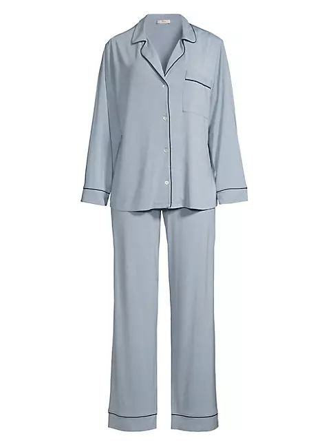 Gisele 2-Piece Long Pajama Set | Saks Fifth Avenue