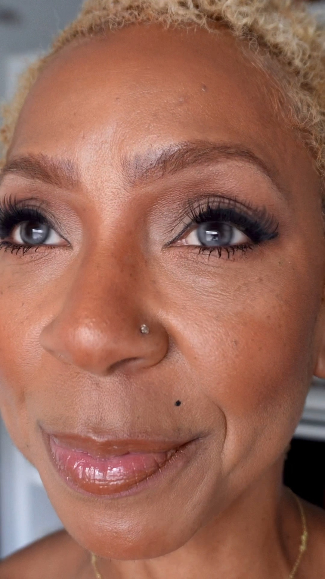 Trying new things! First, the big chop…well, that’s not new I just haven’t gone short short in a very long time. Like, since the 90’s. However, these gorgeous colored contact lenses from @eyesfav_official, definitely new territory and I’m loving the discovery. I’m wearing Glassball Grey and they are prescription lenses. 🙌🏽 This is such a fun way to switch up my look, add a little spice. I’m basically wearing  a functional accessory. I call that a win. Here’s the link if you want to add a little sumn  sumn to your look. Don’t forget to apply my discount code TORI for 10% off your order! 🔗 https://eyesfav.com/collections/all?ref=TORI&utm%20source=affiliate 
Watch my latest YouTube video for all the details and so much more! https://youtu.be/1Eku0DsZ6BA?is=a927rzMditTn5mdX

#LTKstorytime #LTKOver40 #LTKBeauty